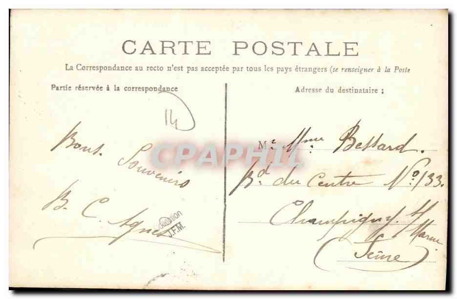Caumont-l'Éventé — Le Haras — Éditeur : B. C. Siquier — Reverso