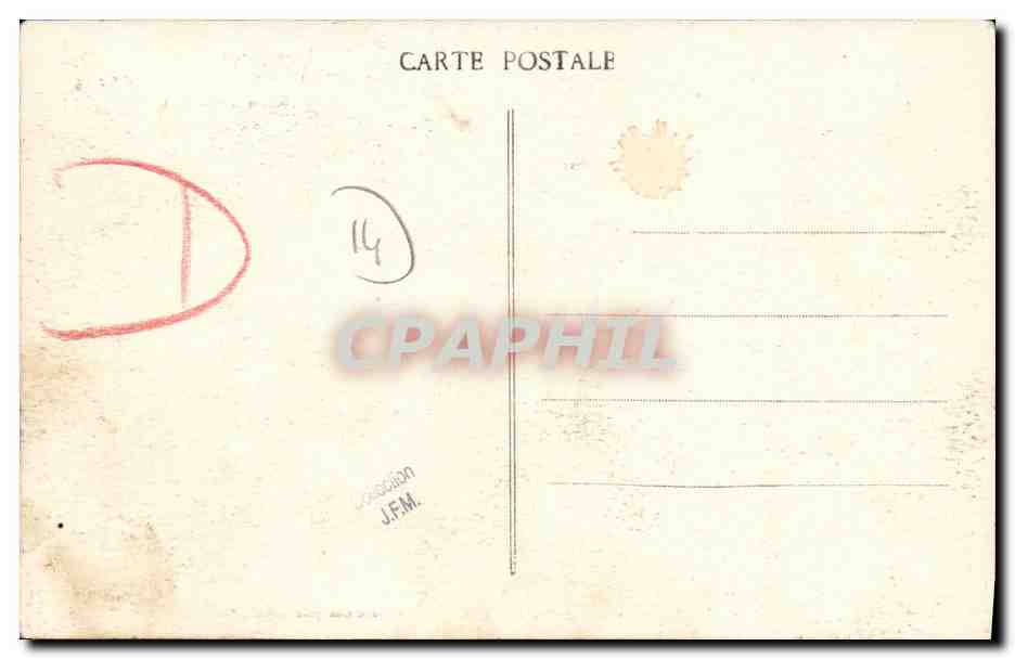 Cauville (Calvados) - Das Dorf — Route d'Haroucourt — Edition Jouveune, in Cauville — Rückseite