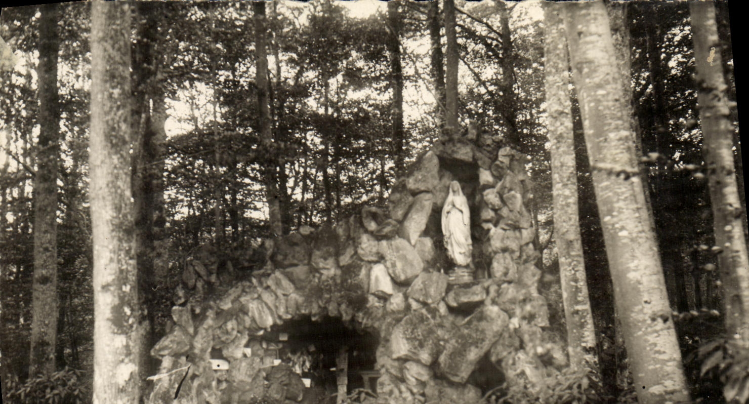 Grotte de la Vierge — Environs de Cesny-Bois-Halbout (Calvados) — Édition Elde, rue Gambetta, Luc-sur-Mer