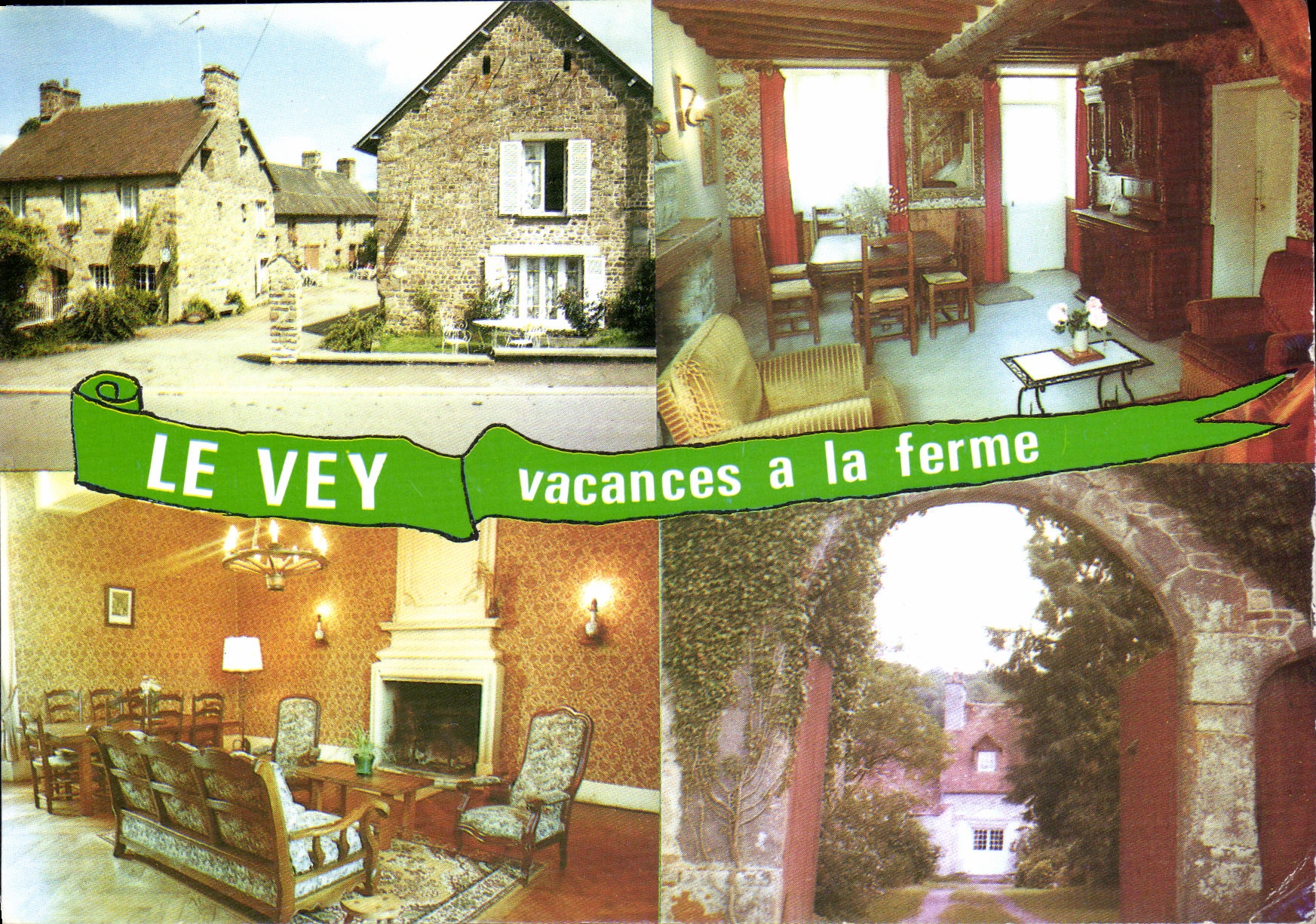 CPM Le Vey Vacances a la ferme