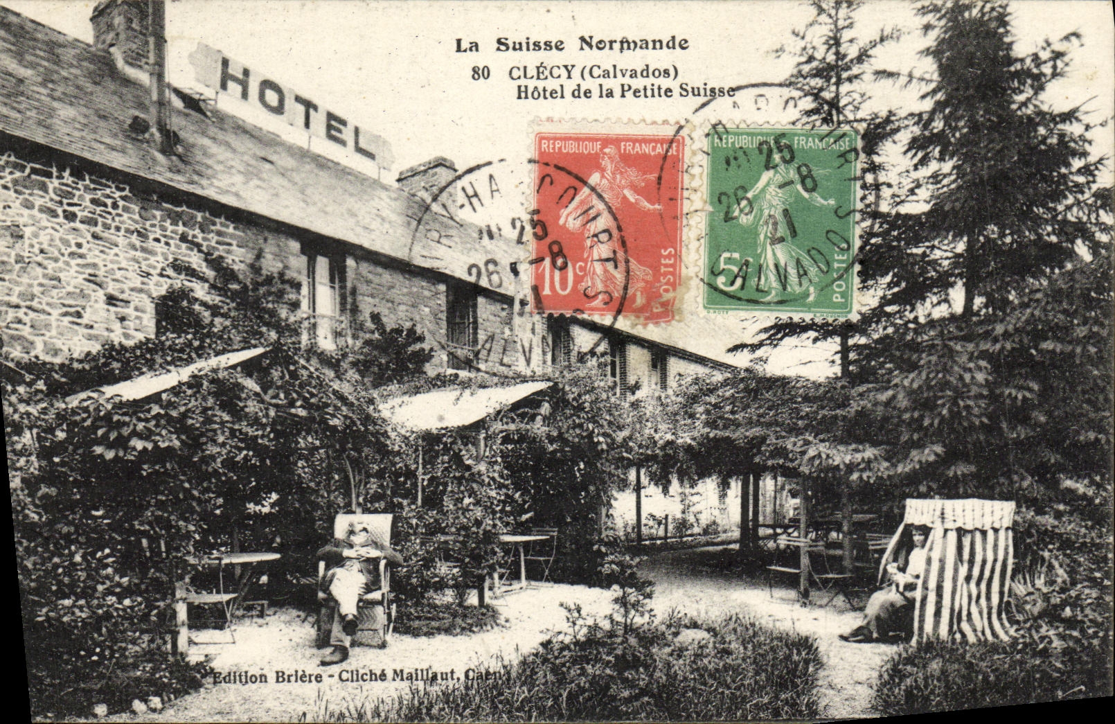 Hôtel de la Petite Suisse — Clécy (Calvados) — Édition Brilère