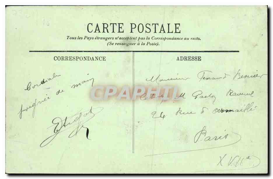 CPA L Orne Pittoesque Clecy La Rochetaillis — Rückseite
