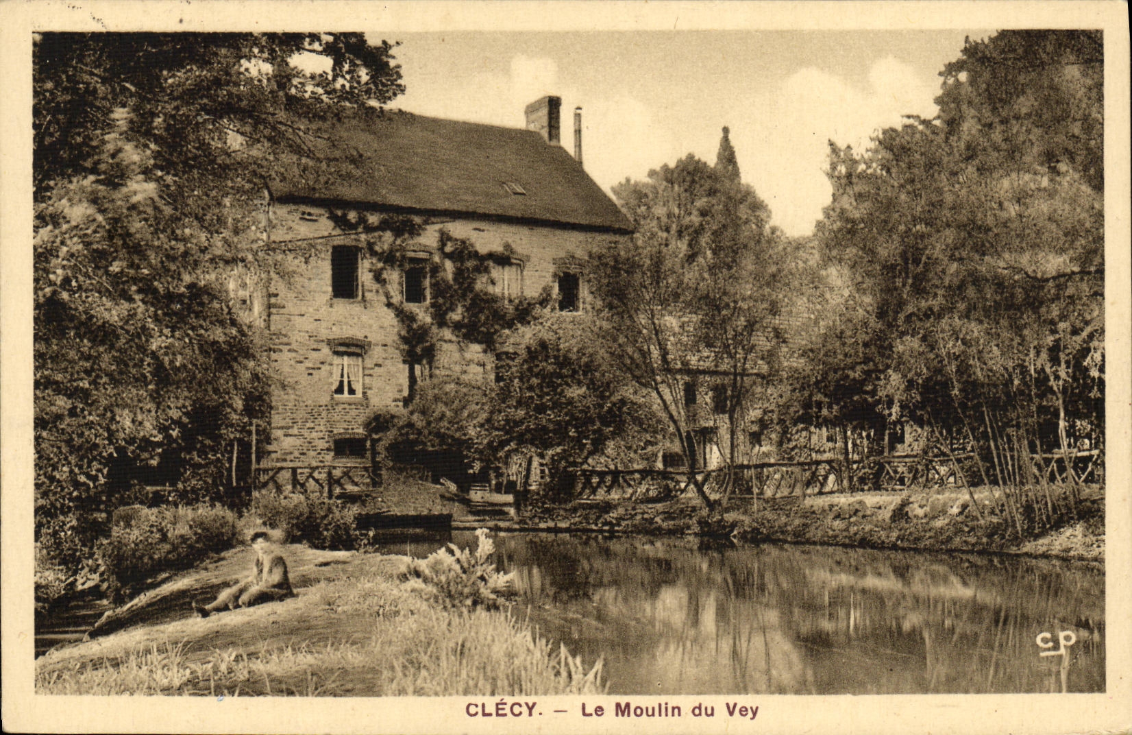 Clécy — Ansicht des Moulin du Vey — Edition Centrale Photo - Caen