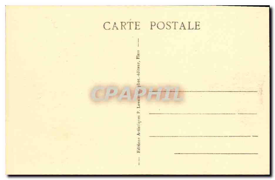 Clécy - Panorama über den Viadukt, vom Favrie aus aufgenommen — Normandie — P. Legassieur, Nr. 7 — Rückseite