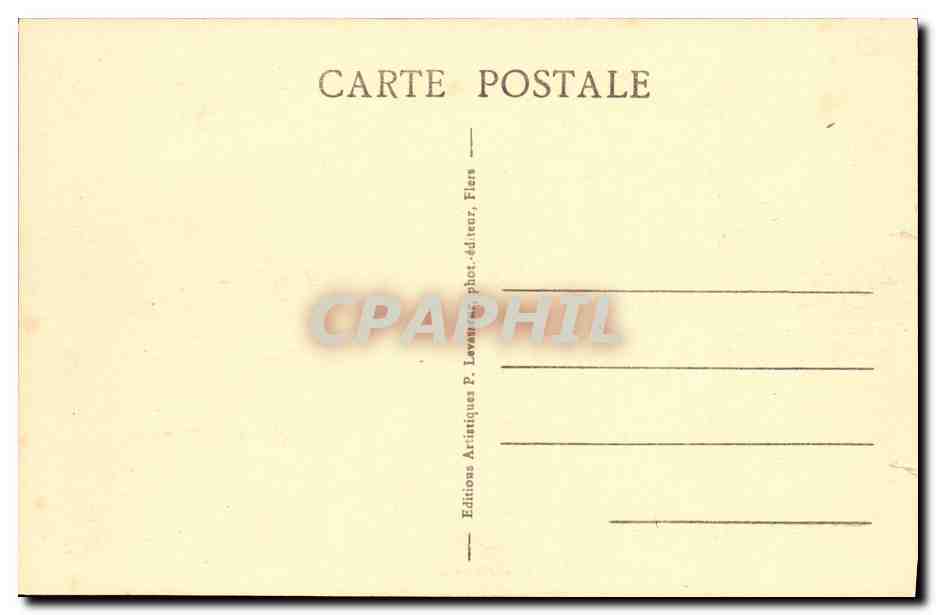 CPA Clecy Vue sur l Orne et la Pain de Sucre — Verso