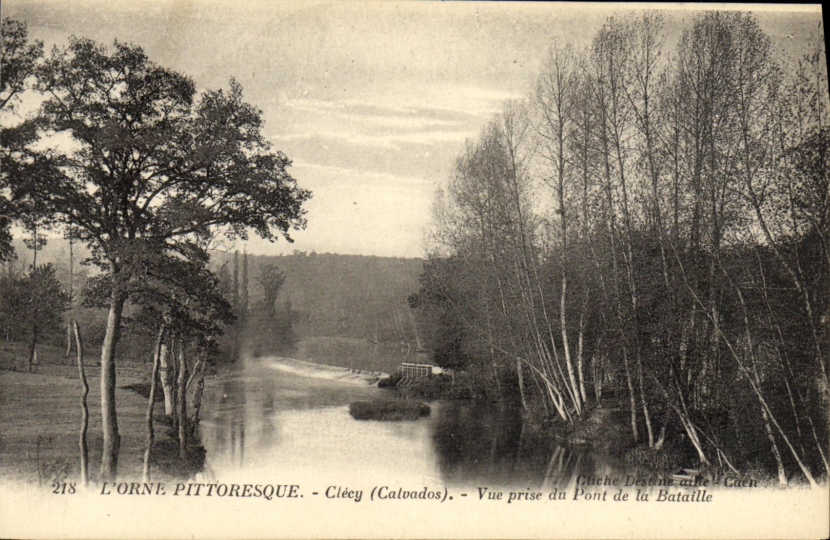 L'Orne pittoresque - Clécy (Calvados) - Vue prise du Pont de la Bataille