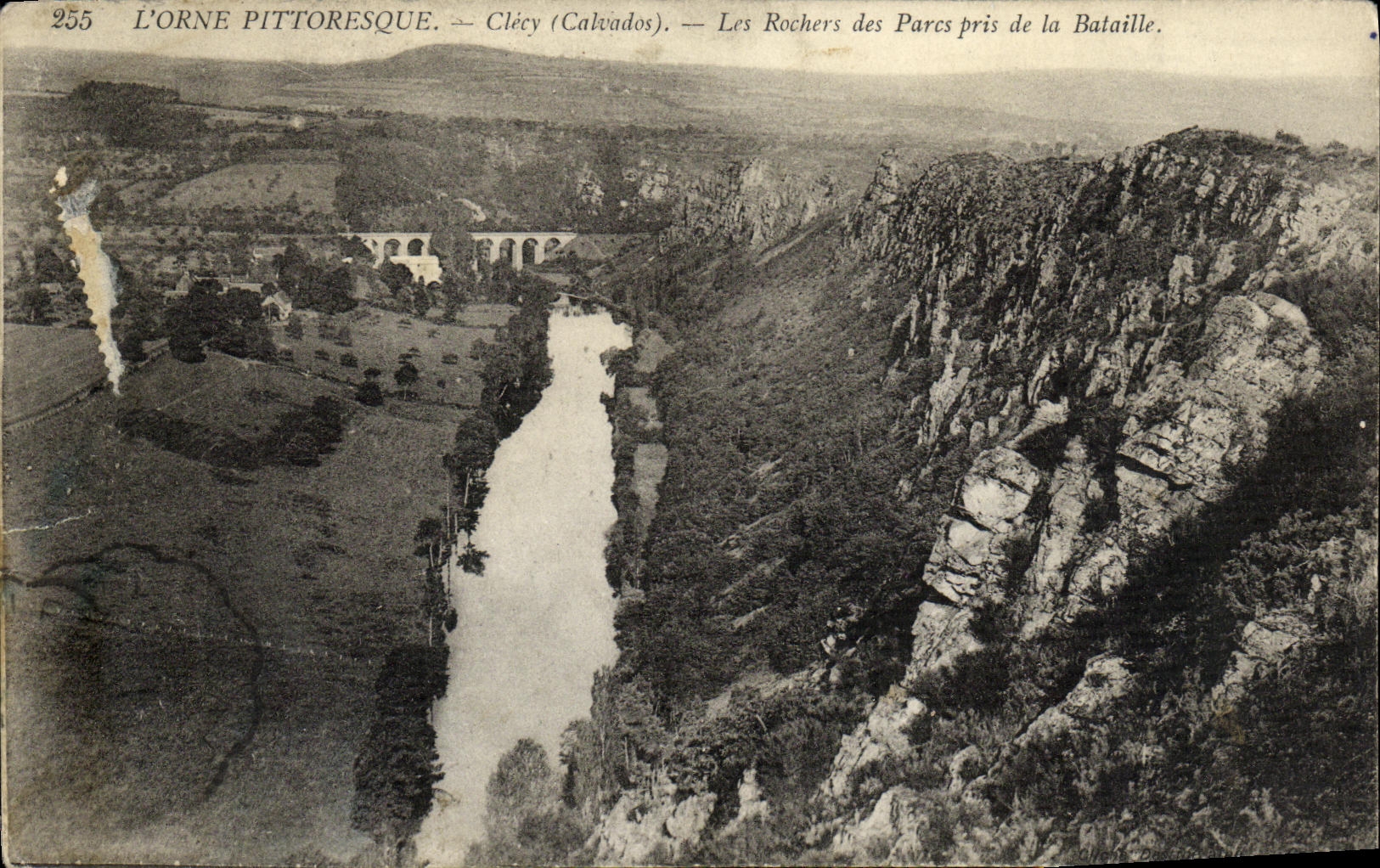 CPA L Orne Pittoresque Clecy Les Rochers des Parcs pris de la Bataille