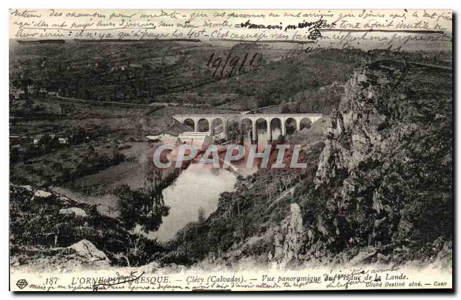 L'Orneaux-Poresque - Clécy (Calvados) — Vue panoramique du Viaduc de La Lande — Caen