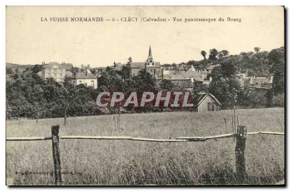 CPA La Suisse Normande Clecy vue Panoramique du Boug
