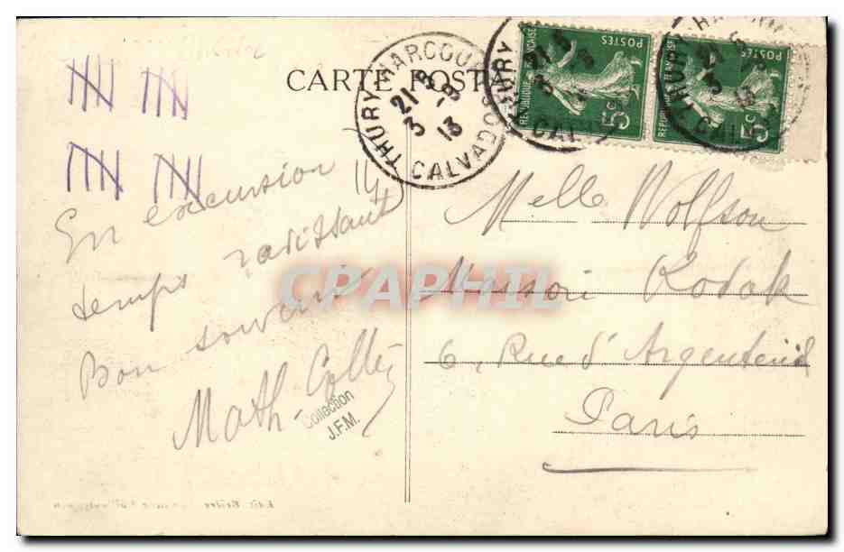Clécy (Calvados) — L'Abreuvoir — Edit. Brière — Verso
