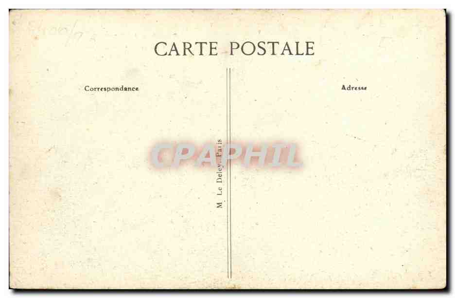 CPA La Suisse Normande Clecy L Eglise — Verso