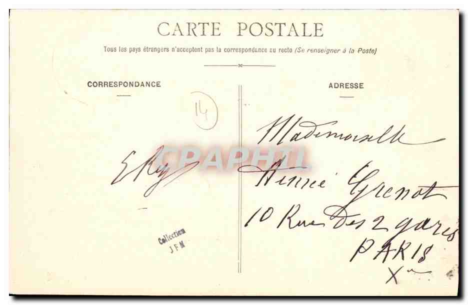 CPA Clecy La Gare de Clecy Bourg et le Pain de Sucre — Verso