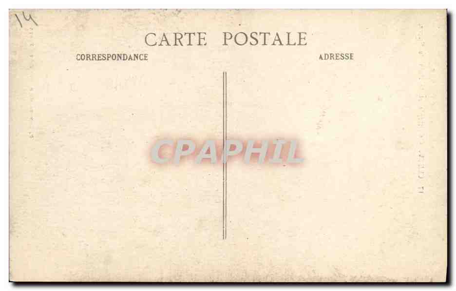 Cantepie et le Pain de Sucre — La Suisse Normande — P. Levasseur Phot.-Édit - Flers — Verso
