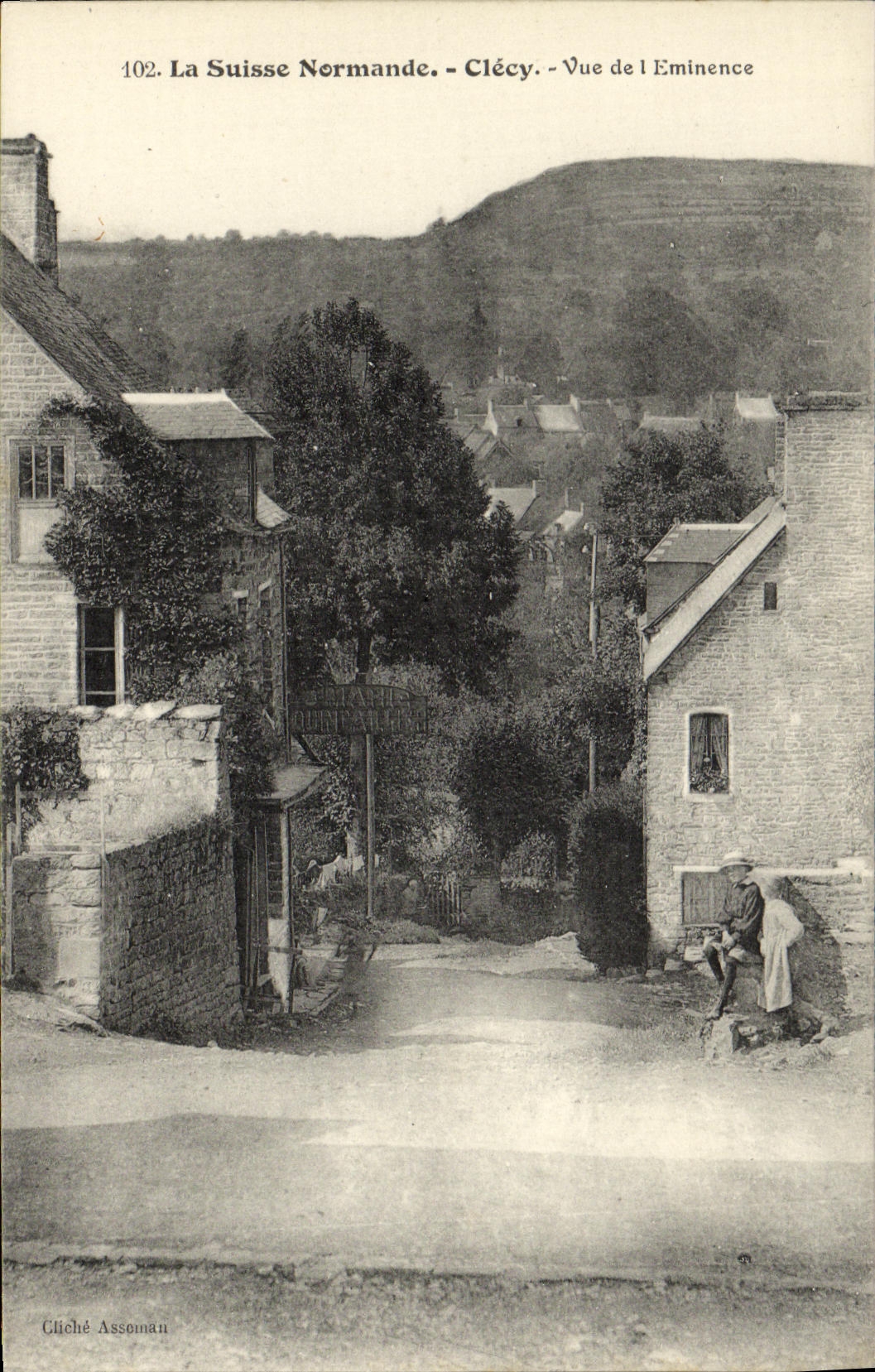 Clécy - Vue de l'Eminence — Cliché Assoman