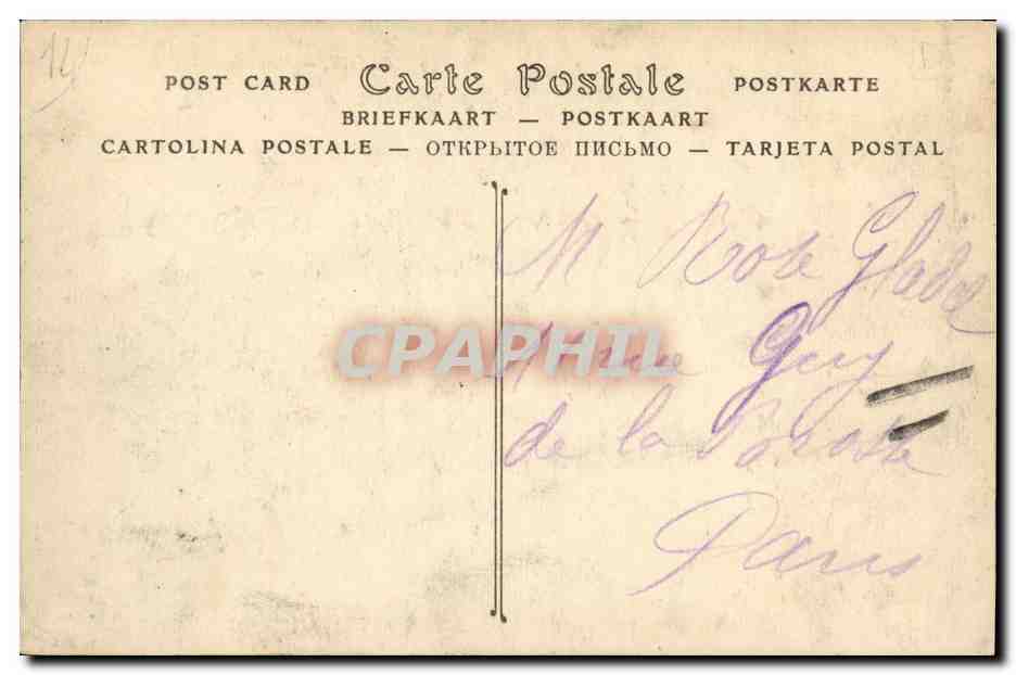 CPA Clecy Bords de L Orne le viaduc — Verso