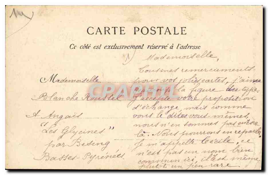 Viaduc de la Lande (Clécy) — Environs de Conde-sur-Noireau — G. F. n°2417 — Reverso