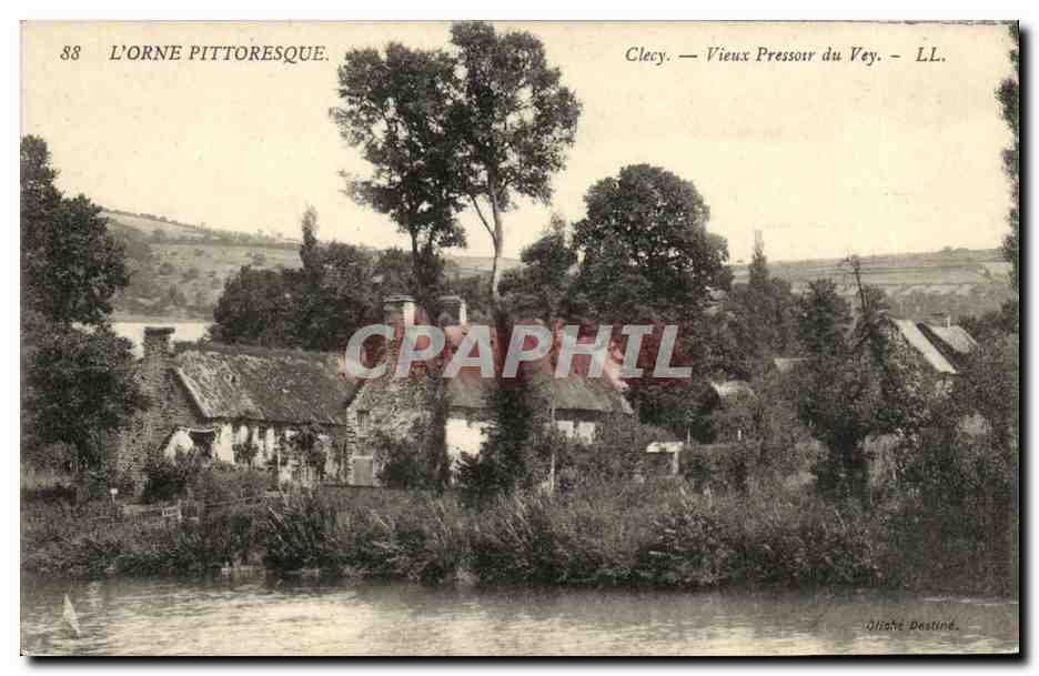 CPA Clecy Vieux Pressoir de Vey