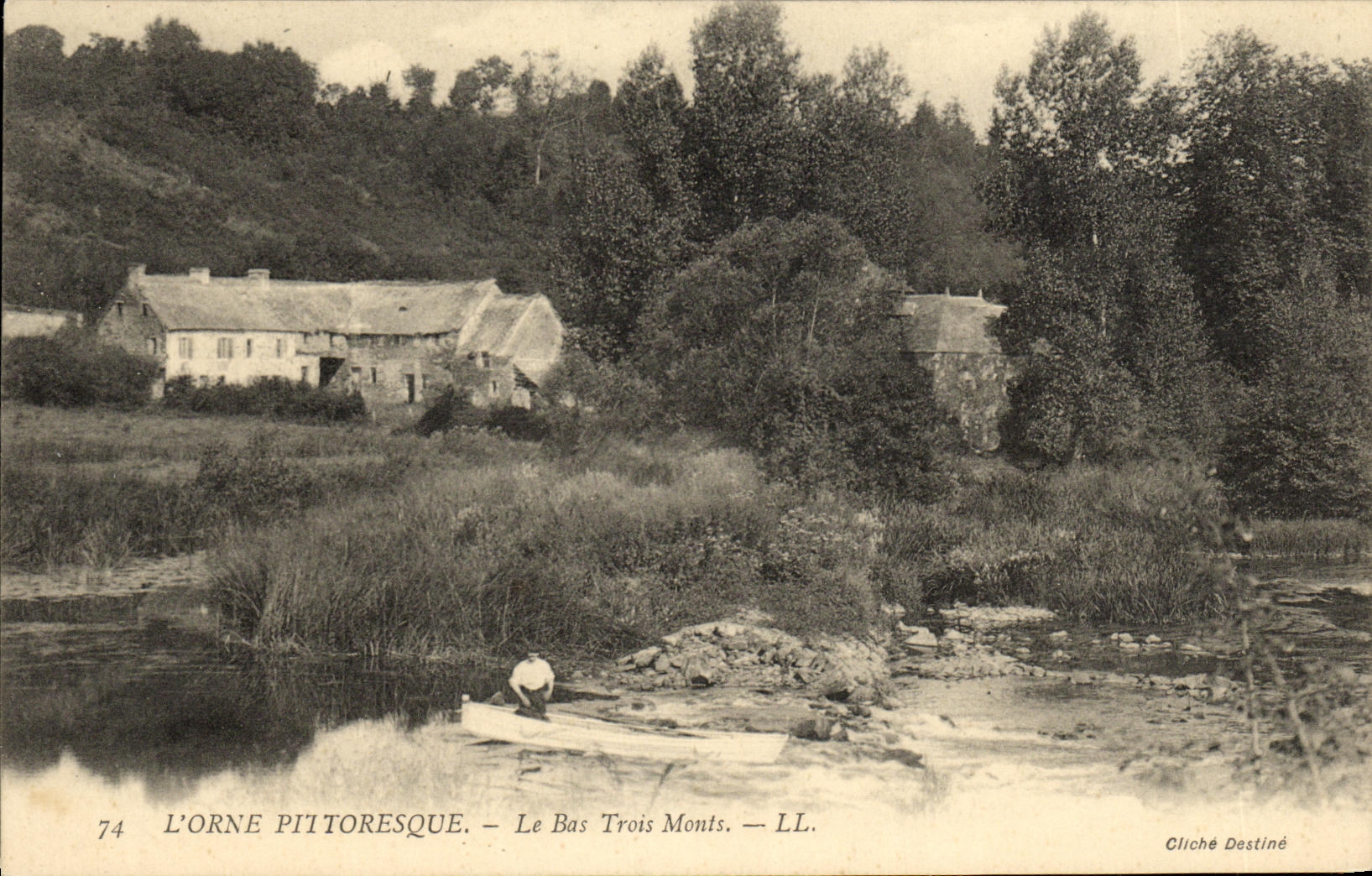 L'Orne pittoresque — Le Bas Trois Monts — LL.