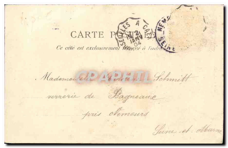 COURSEULLES-sur-Mer — Le Château — Éditeur Déposé, n°95 — Reverso