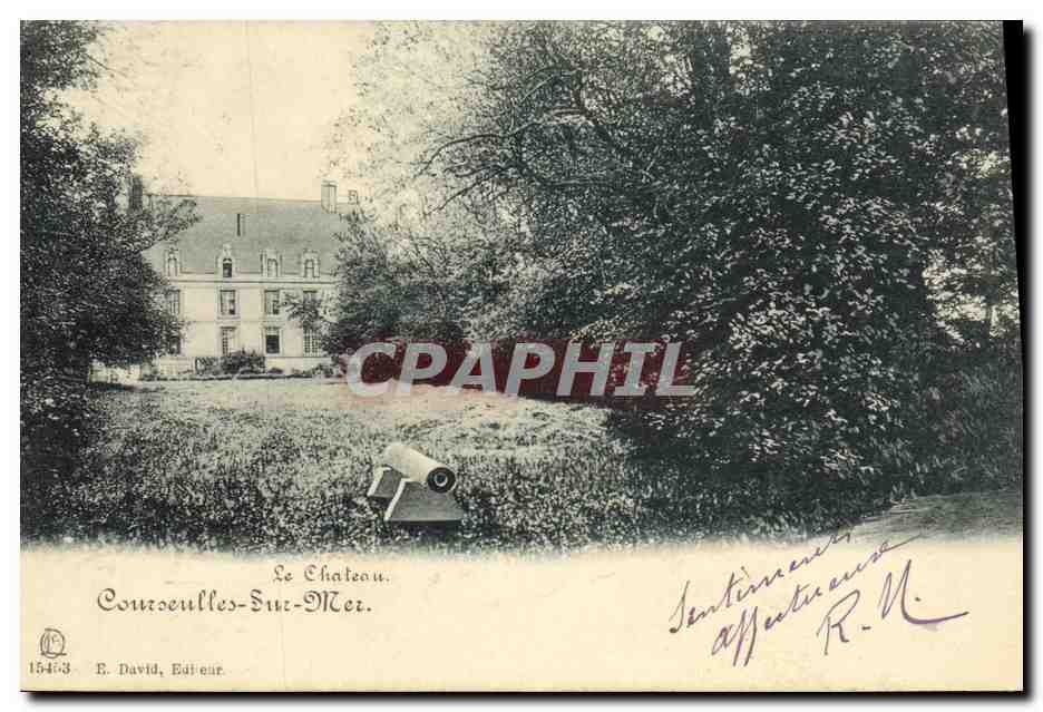 Le Château — Courcoulles-Sur-Mer — E. David, Éditeur, n° 15463