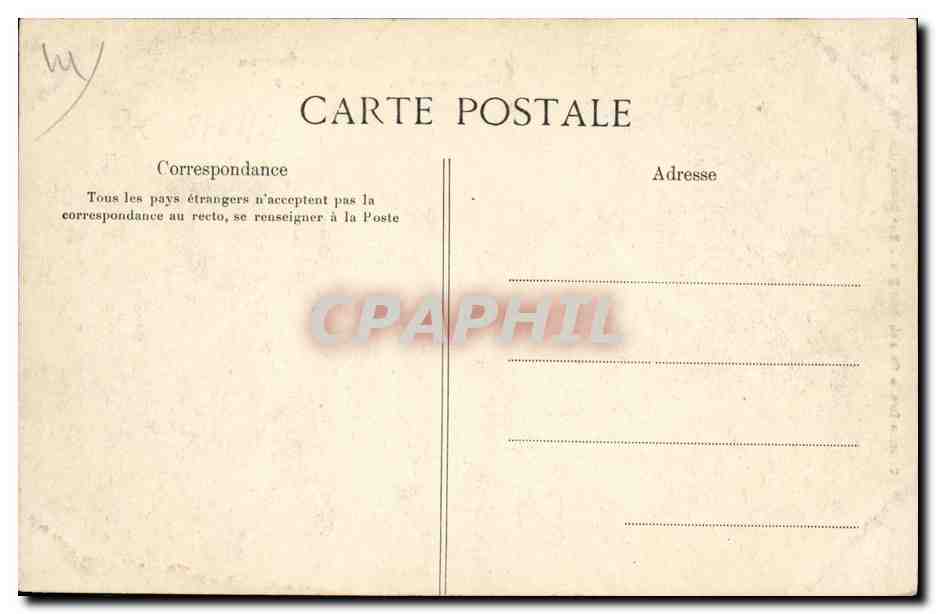 CPA Conde Sur Noireau L Orne au Pont du Vey — Rückseite