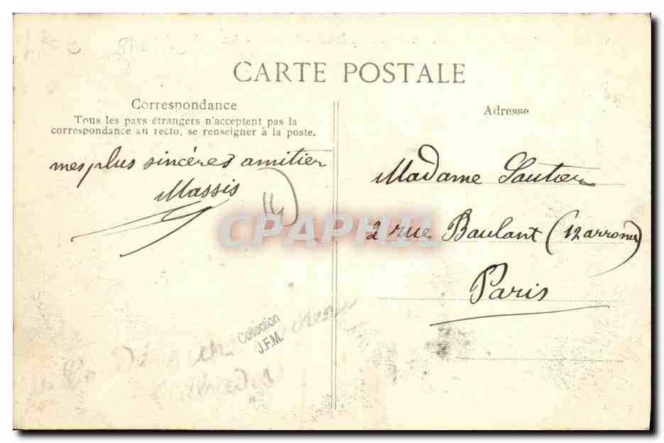 CPA Conde Sur Noireau Vue Panoramique — Verso