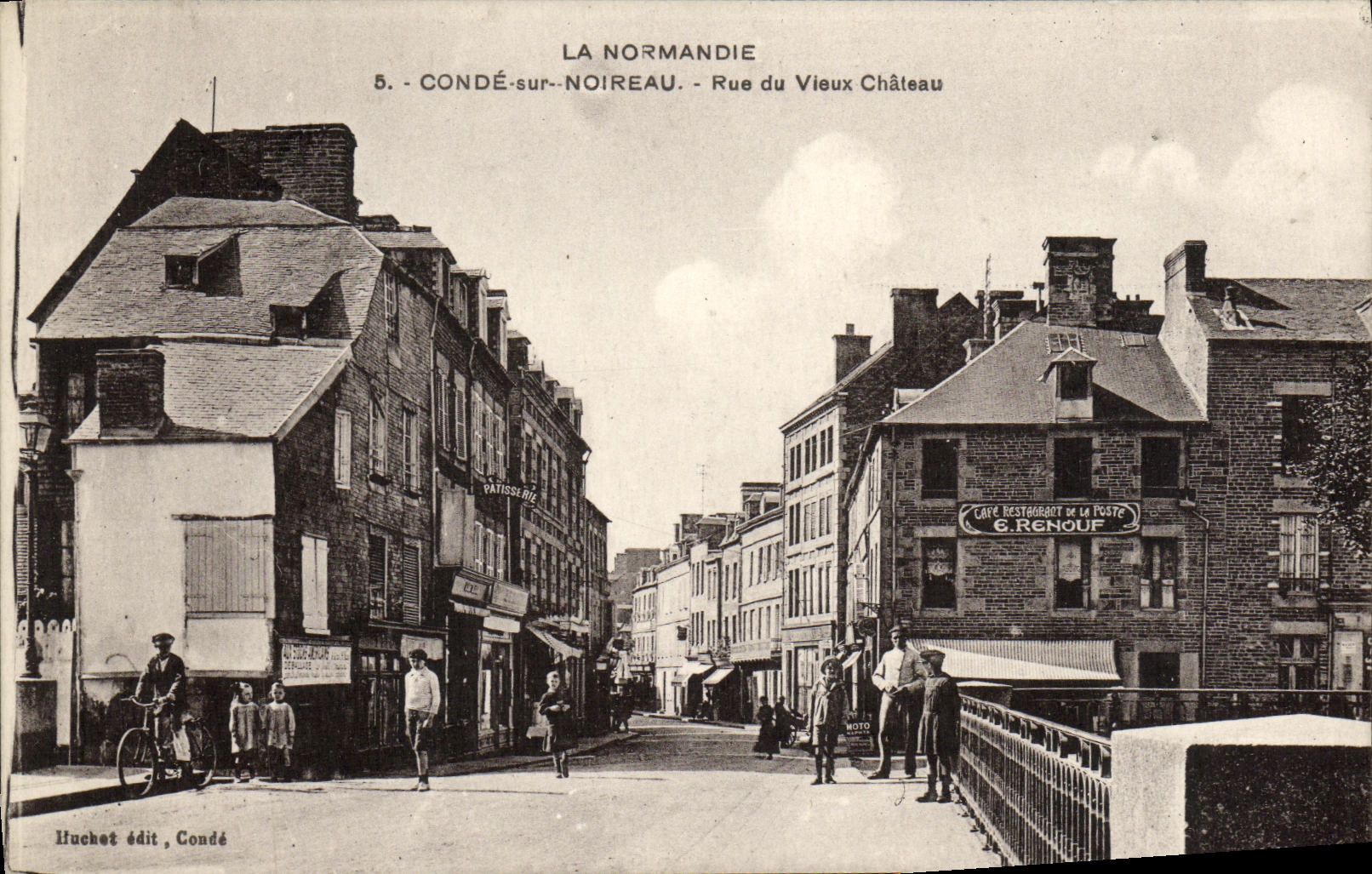 Condé-sur-Noireau — Rue du Vieux Château — Iluchet édit, Condé