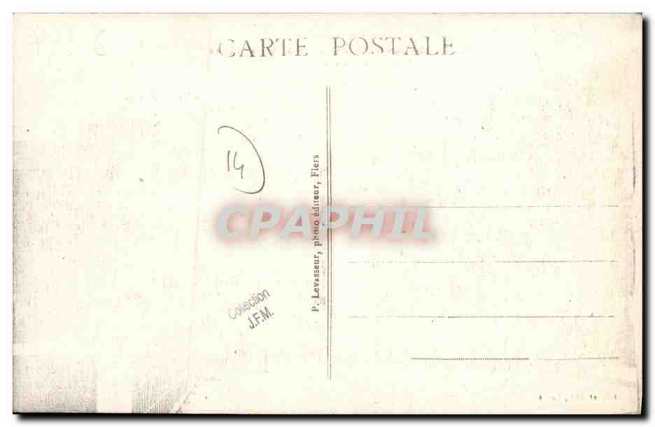 Condé-sur-Noireau — Rue du Vieux Château — Iluchet édit, Condé — Rückseite