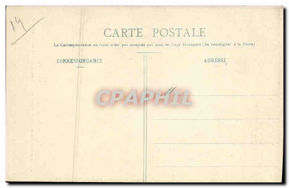 Coiffes et Costumes anciens — ATHIS et Environs de CONDÉ-sur-NOIREAU — Collection P. Bunel, photographe-éditeur, Vimoutiers (Orne) — Verso