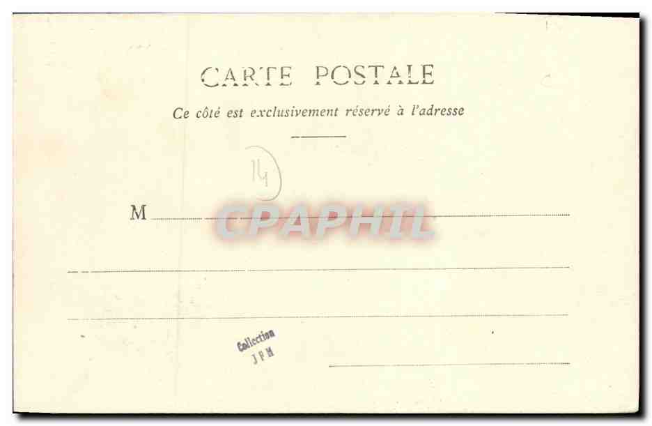 CPA Conde Sur Noireau Vue Generale — Verso