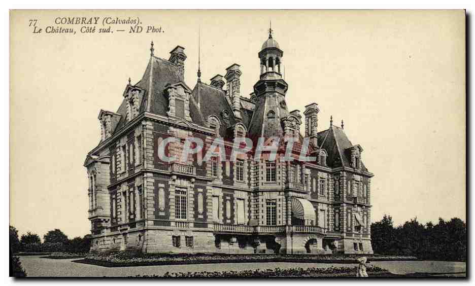 Combray (Calvados) — Das Schloss, Südseite — ND Phoi.