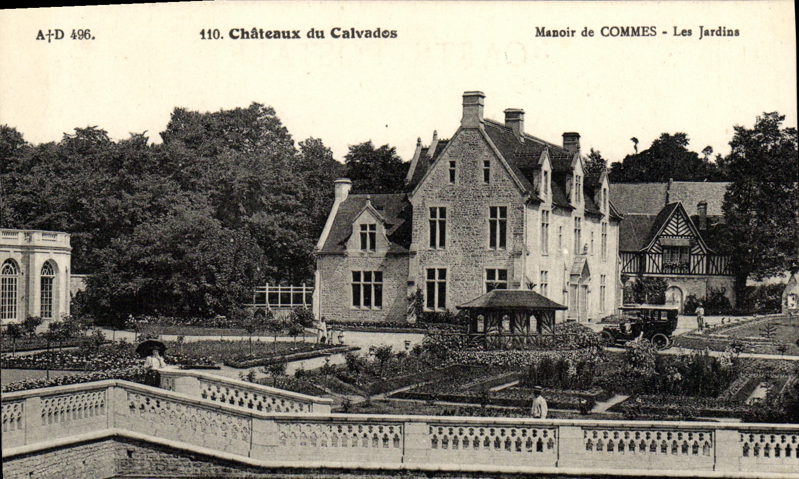 Manoir de Commes - Les Jardins — Châteaux du Calvados — A+D 496