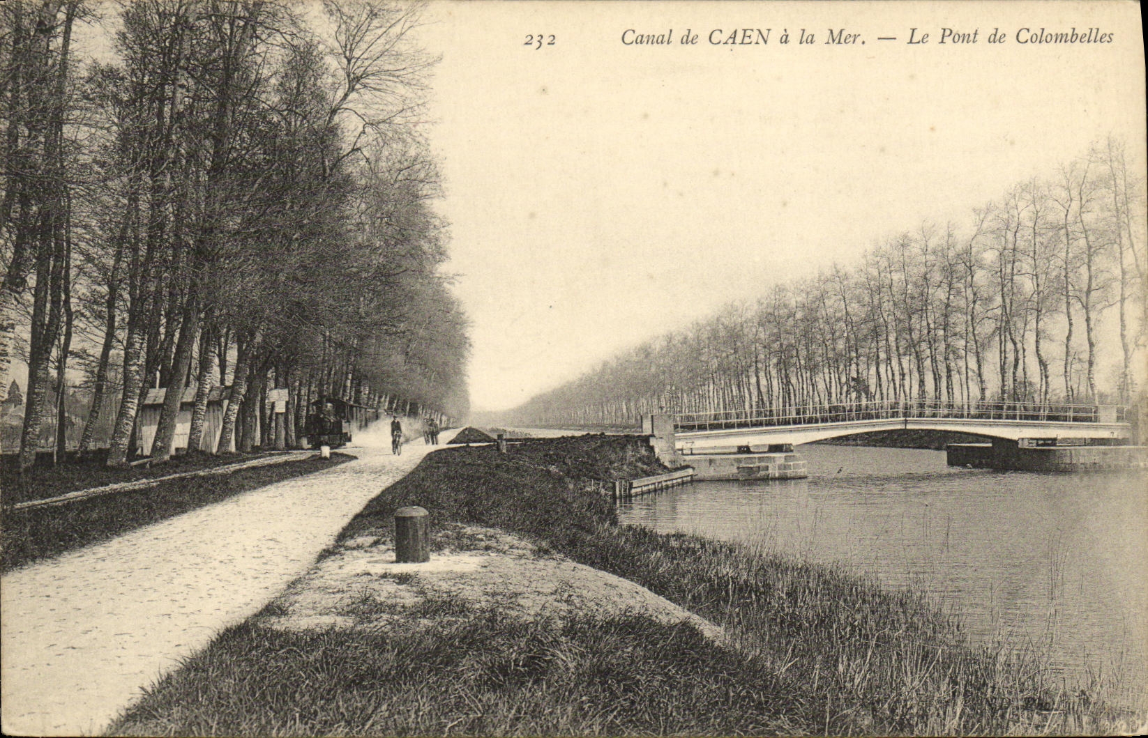Canal de CAEN à la Mer — Le Pont de Colombelles — Éditeur non identifié, n° 232