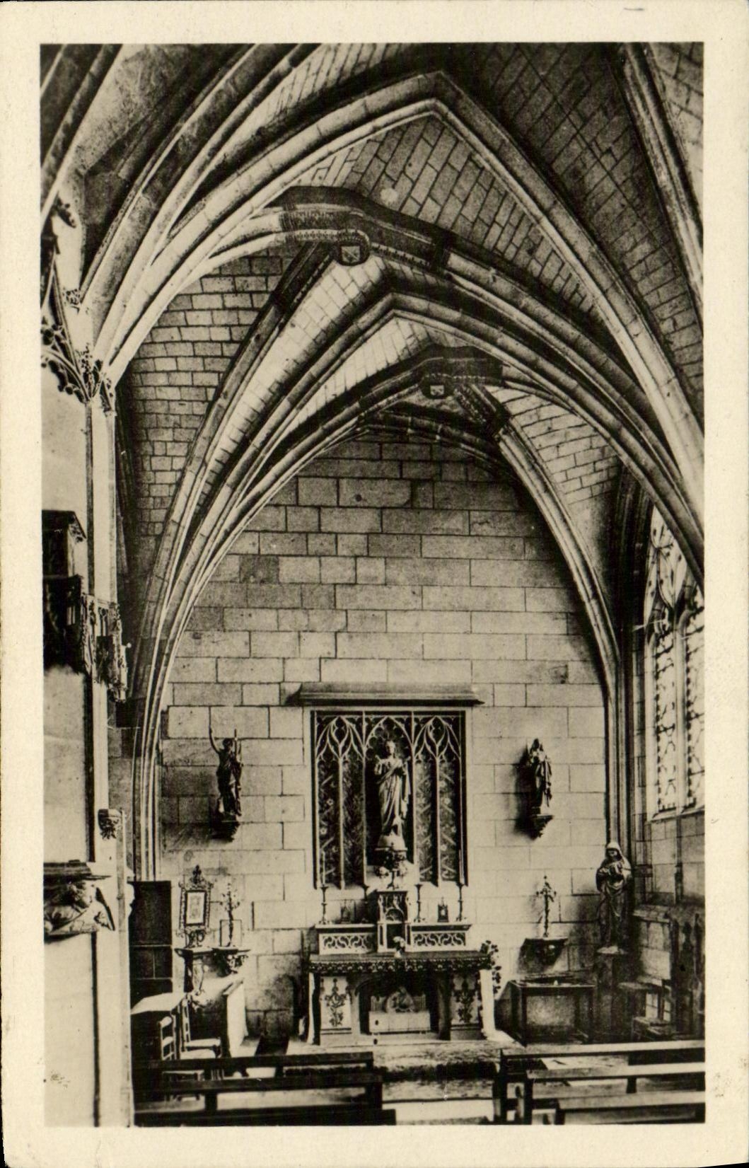 CPA Clery Chapelle des Dunois Longueville