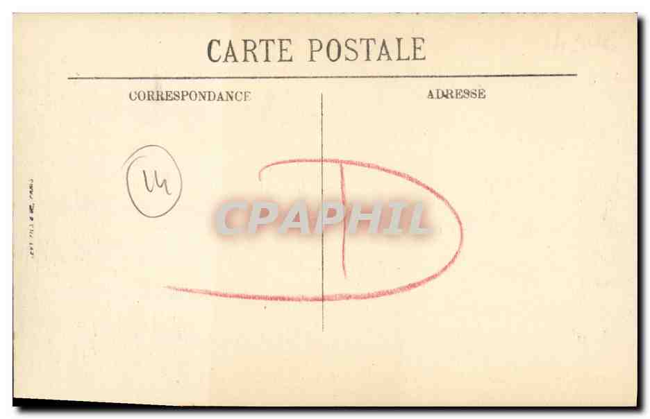 CPA Clinchamps Le Pont du Coudray — Verso