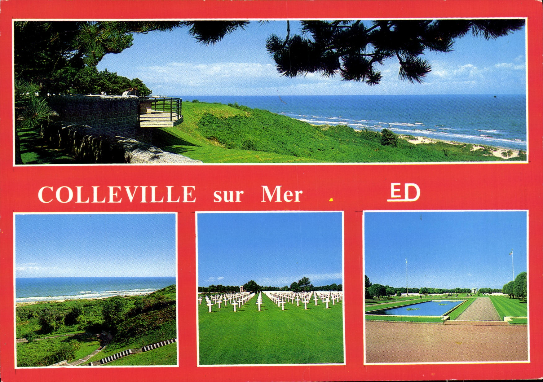 Colleville sur Mer — cimetière américain d'Omaha Beach — Éditions Dubray