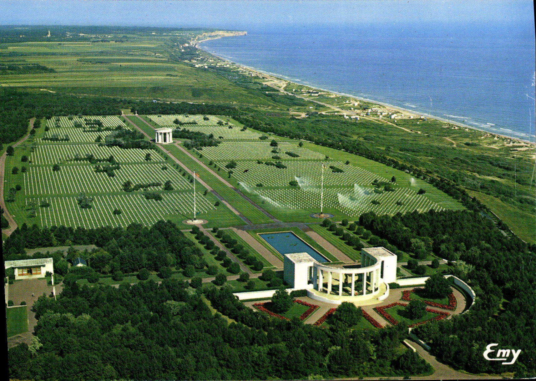 Cimetière américain de Colleville-sur-Mer — Saint-Laurent-sur-Mer — Éditeur Emy
