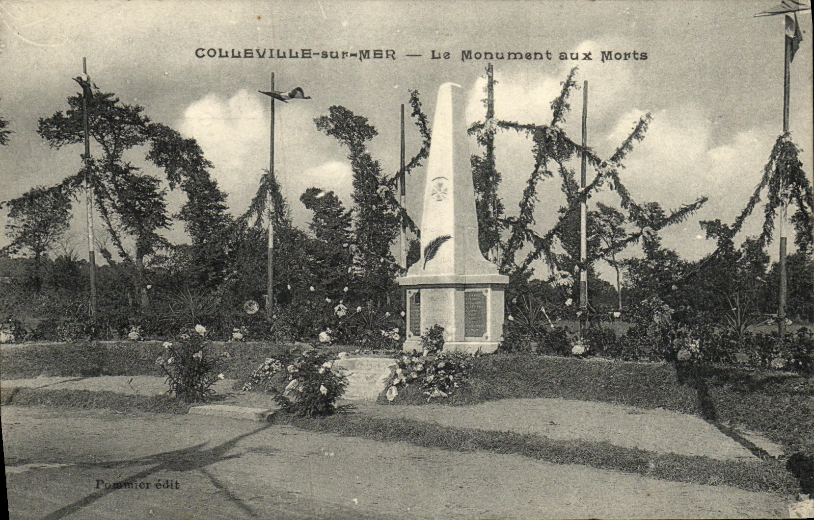 Colleville-sur-Mer — Le Monument aux Morts — Pommier édit