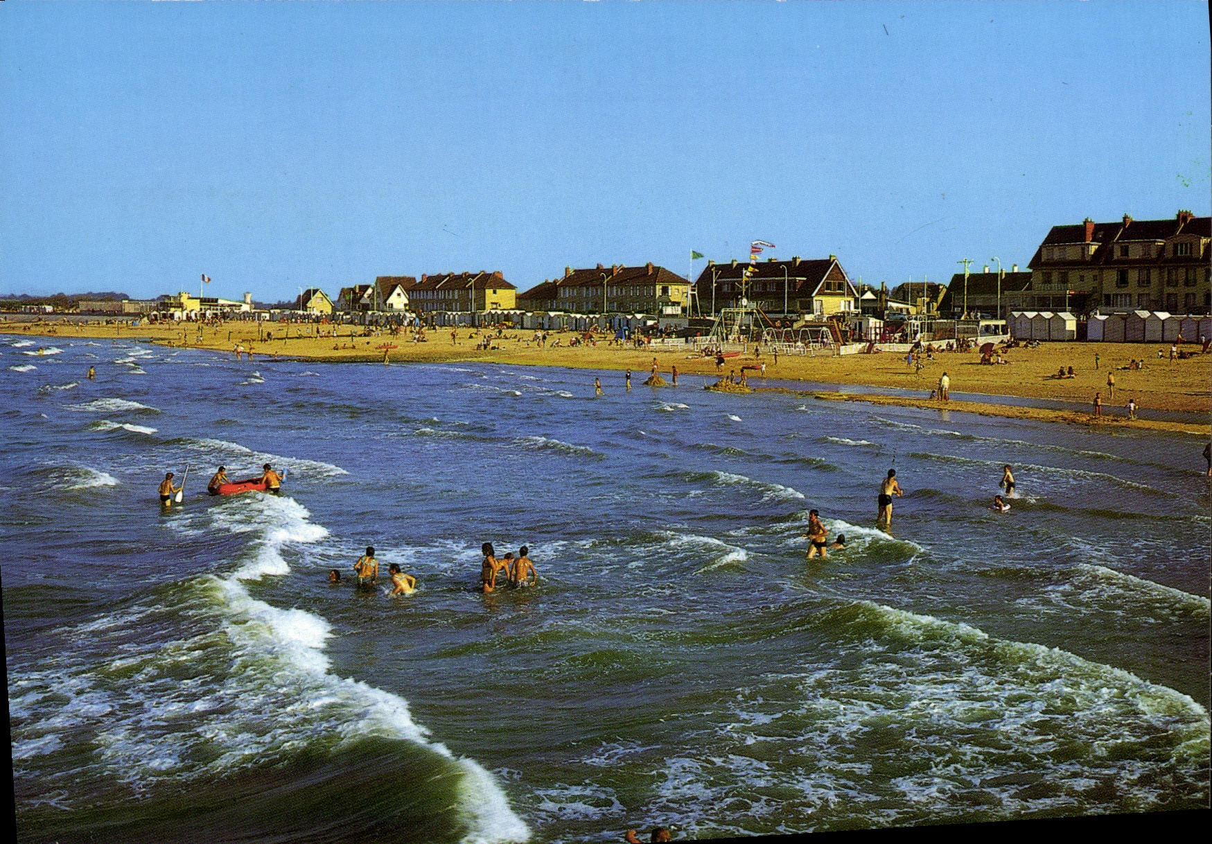 COURSEULLES-sur-MER (Calvados 14) — La Plage — ARTAUD Frères, CARQUEFOU