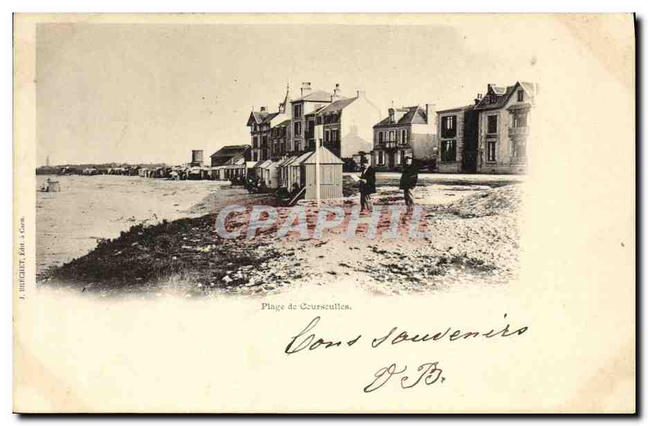 Plage de Cours culles — J. HINCHET, éditeur, n°5 Carnot