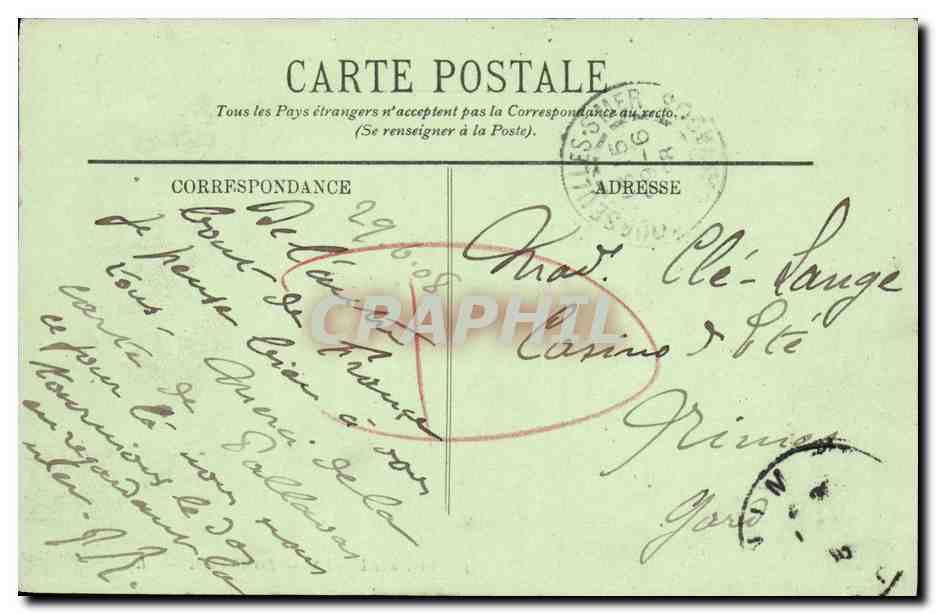 Courseulles-sur-Mer — Les Cabines — LL. — Rückseite