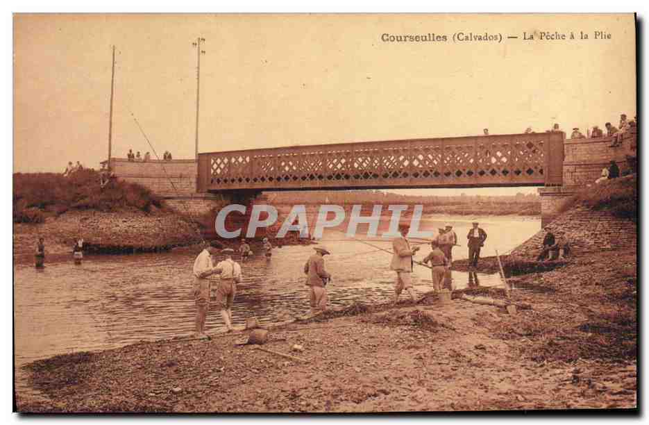 Gourseulles (Calvados) — La Pêche à la Plie