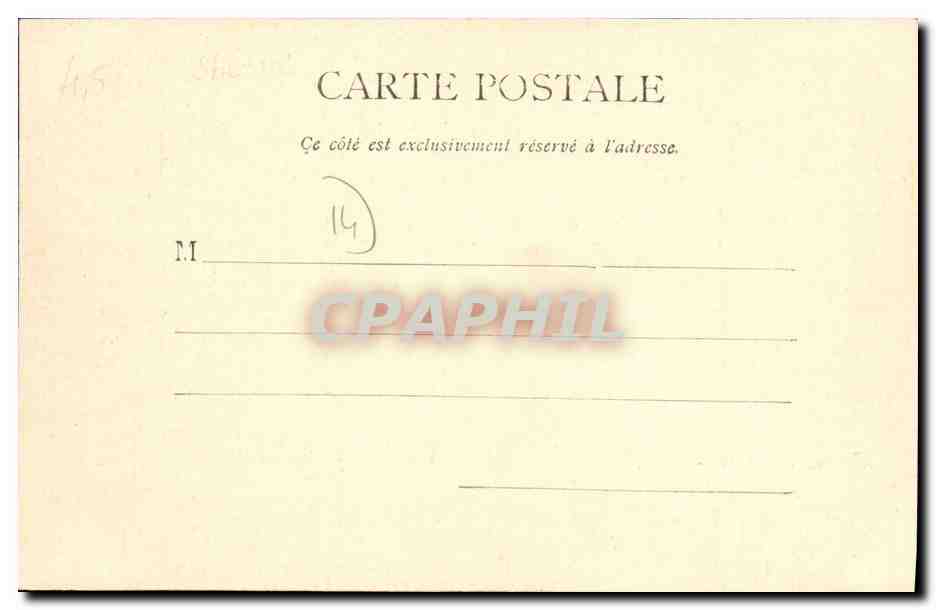 Pont sur la Seulles — Courseulles-sur-Mer — E. David, Editeur, n° 16890 — Verso