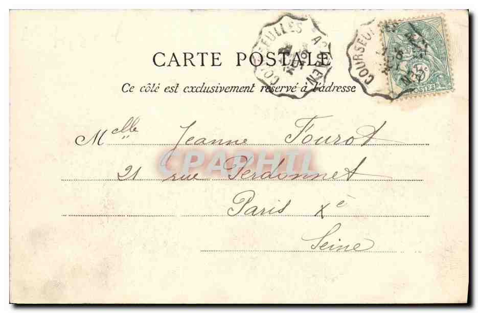 Courseulles-sur-Mer (Calvados) — Le Pont de Gras sur la Seulles — Bucches & Cie, n°397 — Rückseite