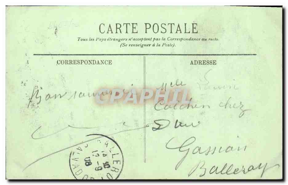 Courseulles — Le pont sur la Seulles — LL — Achterkant