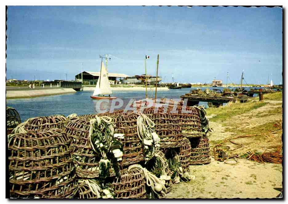 Courselle-sur-Mer — Les casiers à homards — Éditions La Cigogne