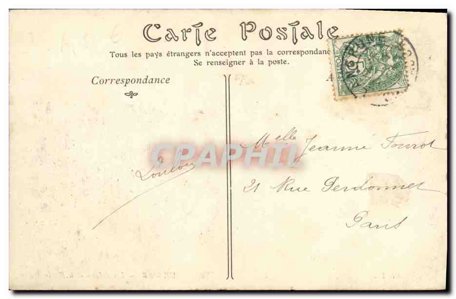 CPA Courseulles Sur Mer Les ecluses et Le Bassin a Flot — Verso