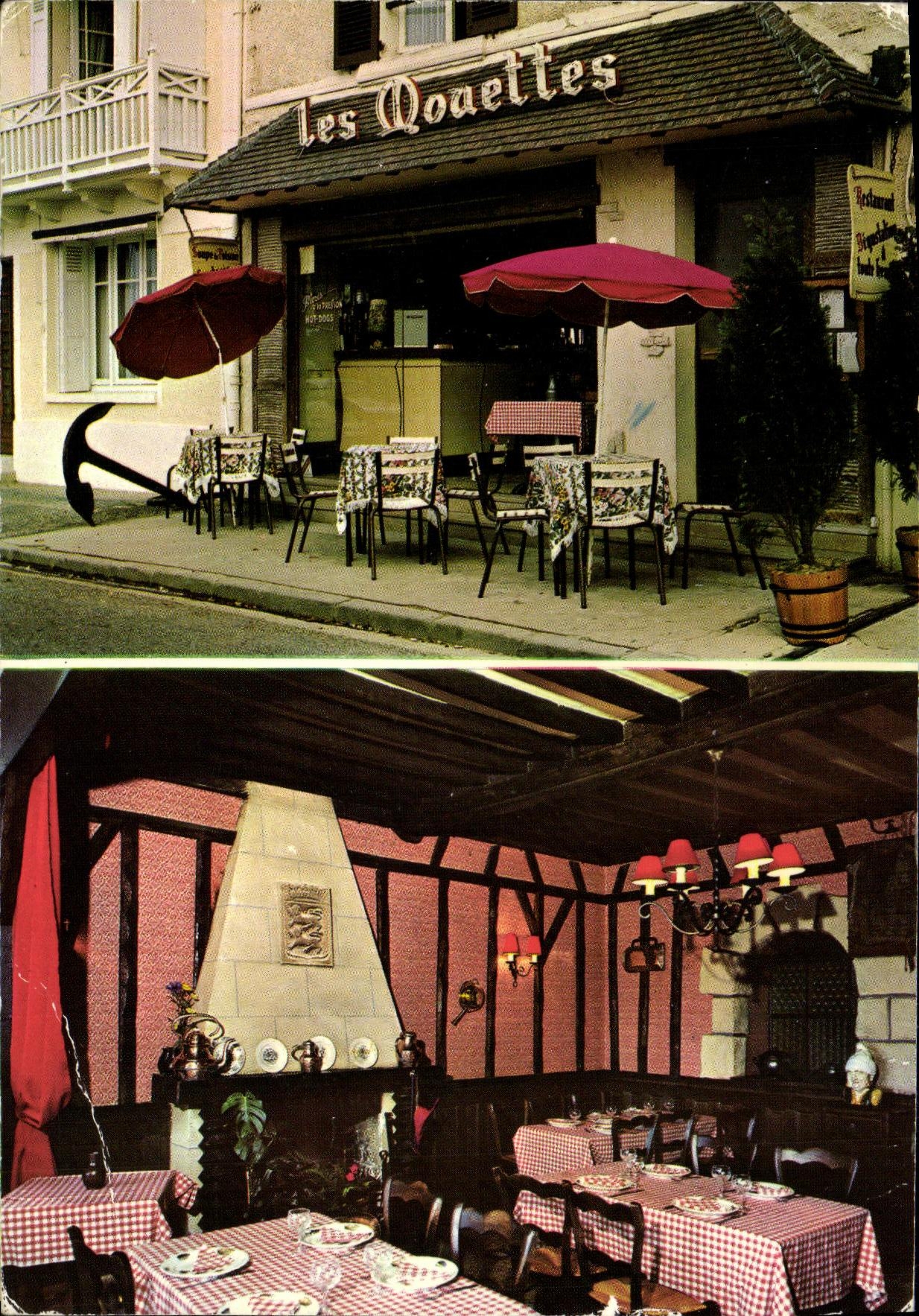 CPM Courseulles Sur Mer Restaurant Les Mouettes