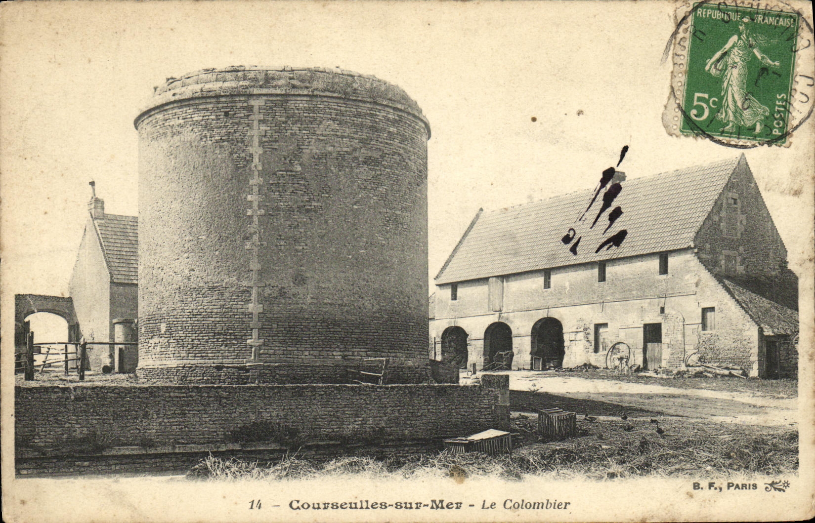 Courselle-sur-Mer — Le Colombier — B.F. Paris n°14
