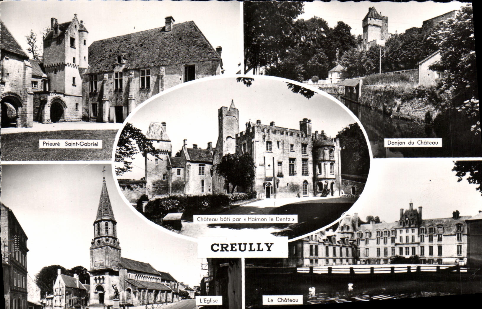 Creully — Château, église, prieuré — Éditions ARTAUD père et fils, Nantes